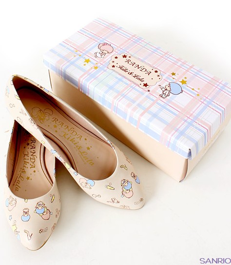 期間限定特別価格 限定品・新品✨マイメロディハウス フラットシューズ サンリオ RANDAコラボ - フラットシューズ/バレエシューズ