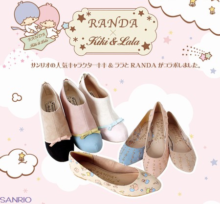サンリオ リトルツインスターズ Randa Kiki Lalaコラボシューズ 彡 Work Out